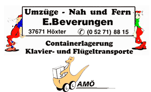 Umzüge Nah und Fern E. Beverungen in Höxter - Logo