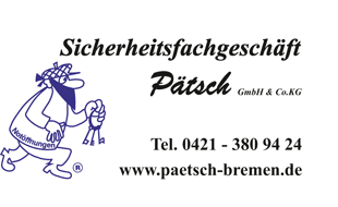 Sicherheitsfachgeschäft Pätsch GmbH & Co. KG in Bremen - Logo