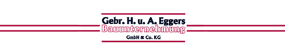Eggers H. u. A., Gebr. GmbH & Co.KG in Schortens - Logo