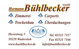Hermann Bühlbecker GmbH in Wadersloh - Logo