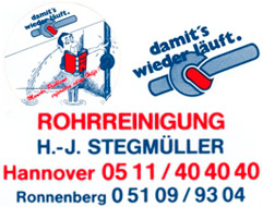 Rohr-Kanal-Technik - H.-J. Stegmüller in Ronnenberg - Logo