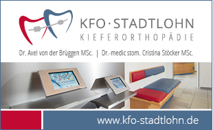 KFO-Stadtlohn Kieferorthopädie Dr. Axel von der Brüggen MSc. & Dr.-medic stom. Cristina Stöcker MSc. in Stadtlohn - Logo