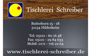 Bernd Schreiber Tischlerei in Hildesheim - Logo