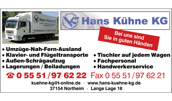 Hans Kühne KG in Northeim - Logo