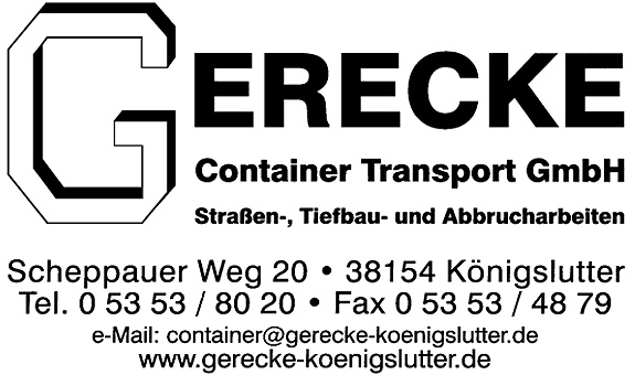 Gerecke Container Transport GmbH in Sickte - Logo