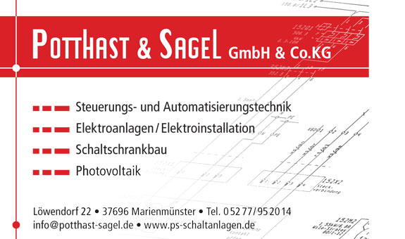 Potthast & Sagel GmbH & Co.KG in Marienmünster - Logo