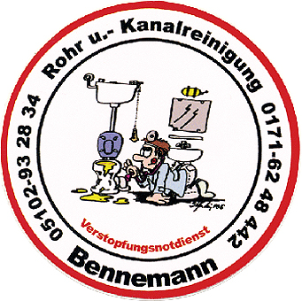 Bennemann Rohr- und Kanalreinigung GmbH in Oesselse Stadt Laatzen - Logo