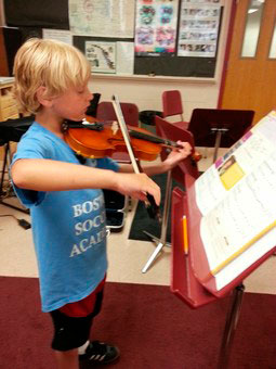 Bild 1 Violine und Viola in Löffingen