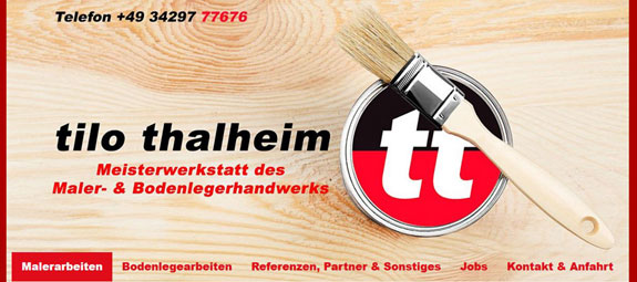 Tilo Thalheim - Meisterwerkstatt des Maler- & Bodenlegerhandwerks