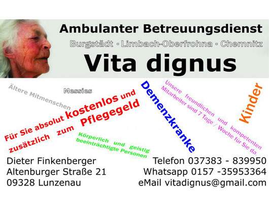 Kundenfoto 2 Vita dignus - Ambulanter Betreuungsdienst