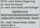 Kundenbild groß 1 Dr. med. Hans-Peter Zeber