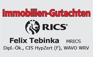 Immobilien-Gutachter Dipl.-Ök. Felix Tebinka MRICS in Leipzig - Logo