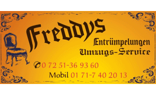 Freddy's Entrümpelungsservice in Ubstadt Weiher - Logo