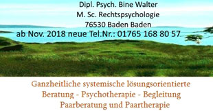 Walter Bine Dipl. Psych., M.Sc. Rechtspsychologie in Baden-Baden - Logo