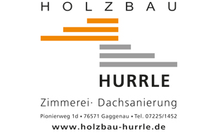 Holzbau Hurrle GmbH & Co.KG in Gaggenau - Logo