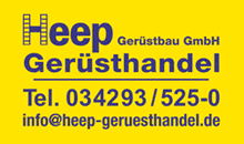 Kundenlogo von Heep Gerüsthandel Gerüstbau GmbH